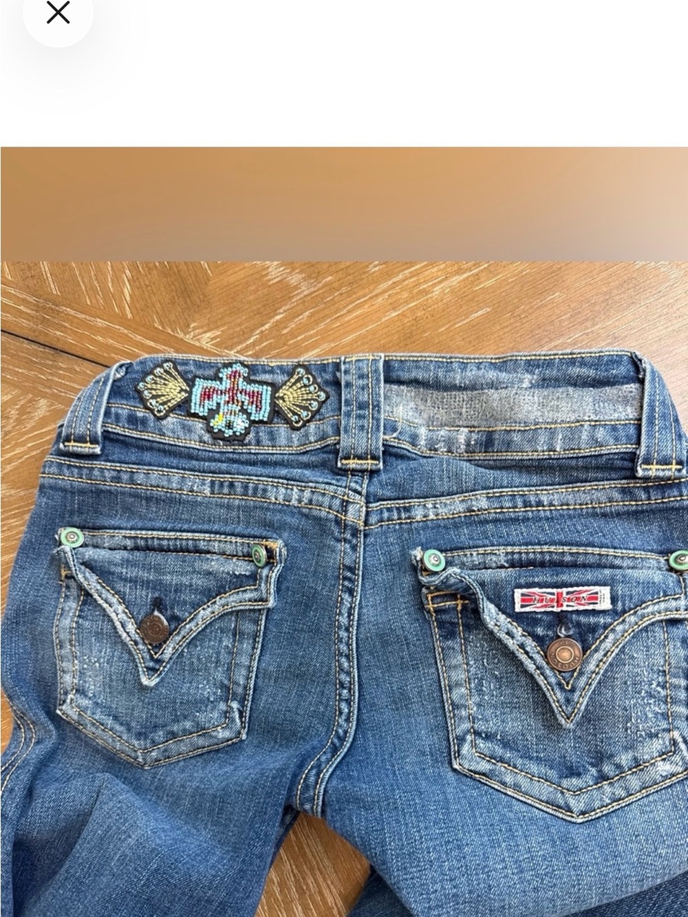 Vintage Hudson jeans low rise bootcut